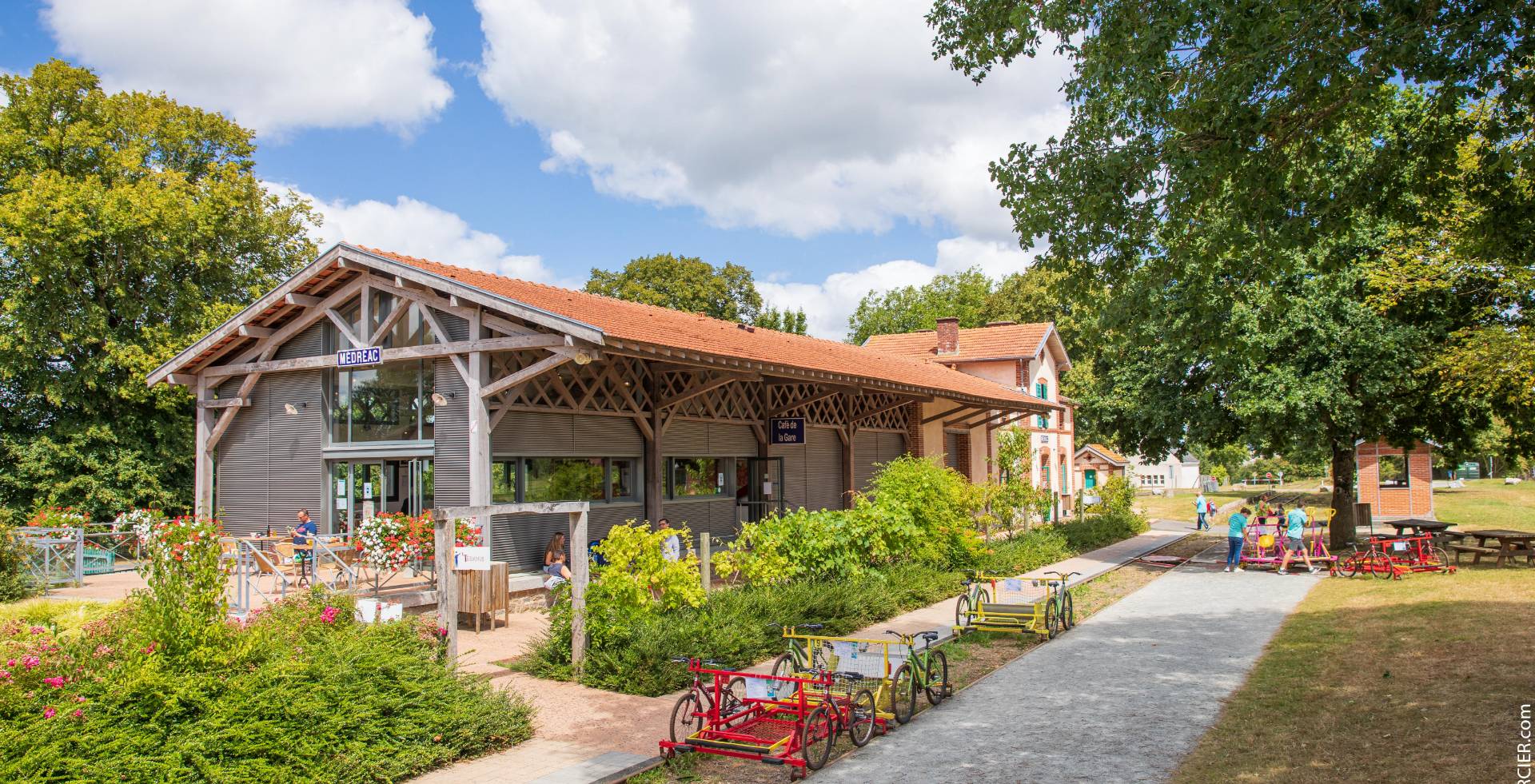 Gare velo-rail de Medreac vue 4