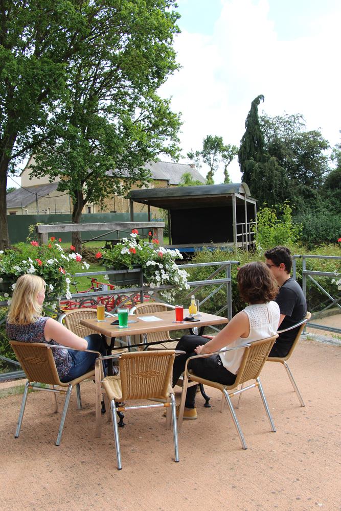 Terrasse du café de la Gare