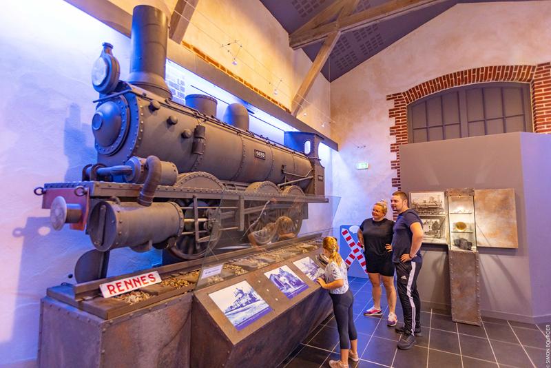 Musée ferroviaire locomotive ©Simon Bourcier